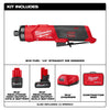 Milwaukee M12 FUEL™ 1/4 Straight Die Grinder Kit Milwaukee