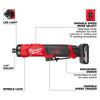 Milwaukee M12 FUEL™ 1/4 Straight Die Grinder Kit Milwaukee