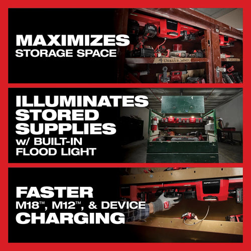 Milwaukee M18™ and M12™ Gangbox Rapid Charger Milwaukee