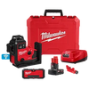 Milwaukee 3642-21 M12™ Green 360° 3-Plane Laser w/Automatic Alignment & Receiver Milwaukee