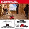 Milwaukee M18™ & M12™ Four Bay Simultaneous Super Charger w/ PACKOUT™ Compatibility Milwaukee