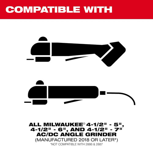 Milwaukee 4-1/2 -5 Surface Grinding Dust Shroud Milwaukee