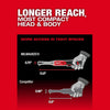 Milwaukee M12 FUEL™ 1/4 Extended Reach Ratchet Milwaukee