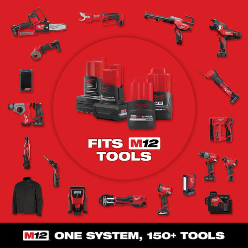 Milwaukee M12 FUEL™ 1/4 Extended Reach Ratchet Kit Milwaukee