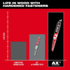 Milwaukee 6 5 TPI AX™ w/NITRUS™ Carbide Teeth SAWZALL® Blade for Wood with Nails 5PK Milwaukee