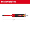 Milwaukee 2-in-1 1000V Insulated Flip Shank Multi-Bit Screwdriver Milwaukee