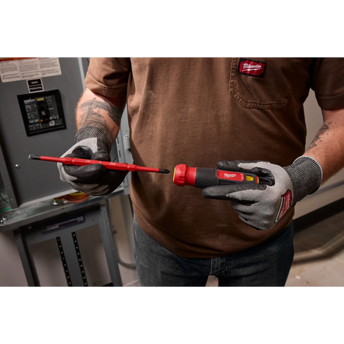 Milwaukee 2-in-1 1000V Insulated Flip Shank Multi-Bit Screwdriver Milwaukee