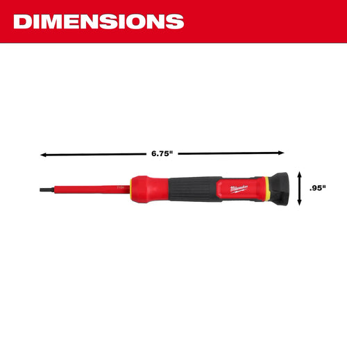 Milwaukee 8-in-1 1000V Insulated Precision Multi-Bit Screwdriver Milwaukee