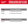 Milwaukee 8-in-1 1000V Insulated Precision Multi-Bit Screwdriver Milwaukee
