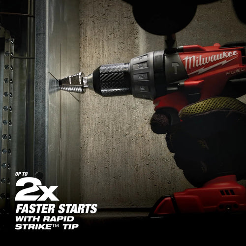 Milwaukee 4PC Step Drill Bit Set Milwaukee