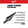 Milwaukee 4PC Step Drill Bit Set Milwaukee