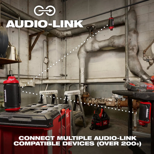 Milwaukee M12™ Bluetooth® Jobsite Speaker w/ PACKOUT™ Compatibility Milwaukee