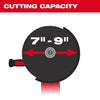 Milwaukee 7 / 9 Large Angle Grinder Cutting Shroud Milwaukee