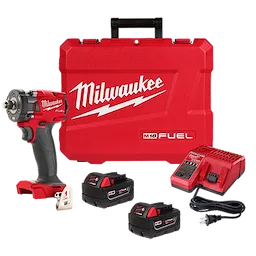 Milwaukee M18 FUEL™ 1/2  Compact Impact Wrench w/ Friction Ring Kit Milwaukee