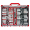 Milwaukee 98pc 3/8 Drive 6-Pt and 12-Pt Metric & SAE Ratchet & Socket Set with PACKOUT™ Low-Profile Organizer Milwaukee
