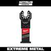 Milwaukee 1-3/8 NITRUS™ Carbide Extreme Metal Universal Fit Oscillating Multi-Tool Blade (1 PK) Milwaukee