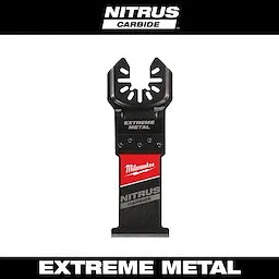 Milwaukee 1-3/8 NITRUS™ Carbide Extreme Metal Universal Fit Oscillating Multi-Tool Blade (1 PK) Milwaukee