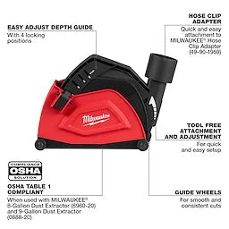 Milwaukee 5 Cutting Dust Shroud Milwaukee