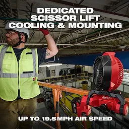Milwaukee M18™ Brushless Scissor Lift Fan Milwaukee