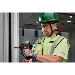 Milwaukee Wrap Around Safety Glasses - Tinted Anti-Scratch Lenses Milwaukee