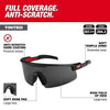 Milwaukee Wrap Around Safety Glasses - Tinted Anti-Scratch Lenses Milwaukee