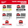 Milwaukee 35ft STUD™ Tape Measure with Engineer's Scale Milwaukee