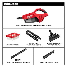 Milwaukee M18™ Brushless Handheld Vacuum Milwaukee