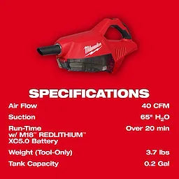 Milwaukee M18™ Brushless Handheld Vacuum Milwaukee