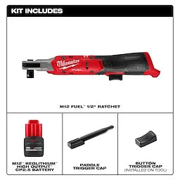 Milwaukee M12 FUEL™ 1/2 Ratchet Kit Milwaukee