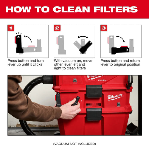 Milwaukee NEXUS™ Dedicated Filter Cleaner Milwaukee