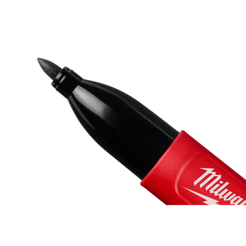 Milwaukee INKZALL™ Double Sided Black Jobsite Marker – Ultra Fine & Fine Point Milwaukee