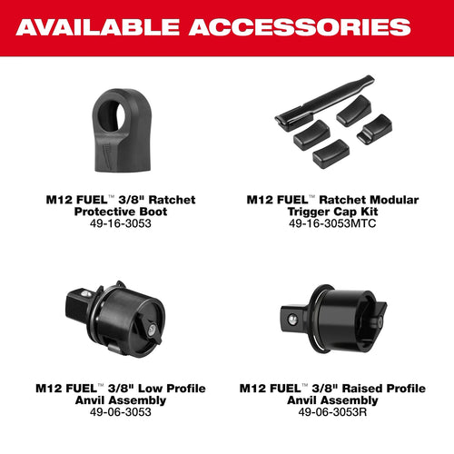 Milwaukee M12 FUEL™ 3/8 Ratchet Kit Milwaukee