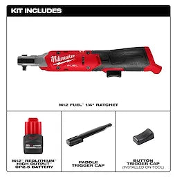 Milwaukee M12 FUEL™ 1/4 Ratchet Kit Milwaukee