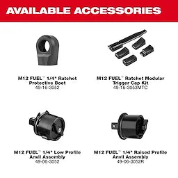 Milwaukee M12 FUEL™ 1/4 Ratchet Kit Milwaukee