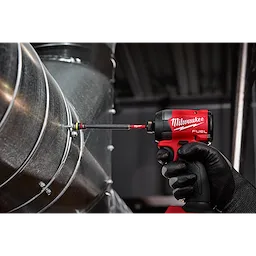 Milwaukee SHOCKWAVE™ Impact Duty 1/4” and 5/16” x 6” QUIK-CLEAR™ 2-in-1 Magnetic Nut Driver Milwaukee