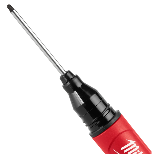 Milwaukee INKZALL™ 2IN1 Deep Reach Ultra Fine Point Black Jobsite Marker Milwaukee