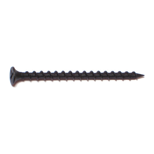 Monster Fastener Black Phosphate Steel Coarse Thread Phillips Bugle Head Drywall Screws Midwest Fastener