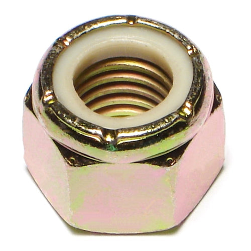 Monster Fastener Zinc Plated Grade 8 Steel Coarse Thread Nylon Insert Lock Nuts Midwest Fastener