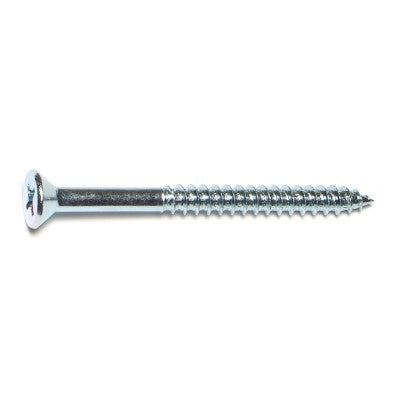 Monster Fastener Zinc Plated Steel Phillips Flat Head Wood Screws Midwest Fastener