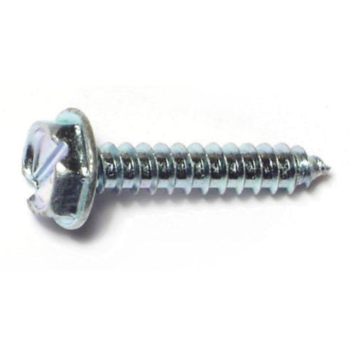 Monster Fastener Zinc Slotted Hex Head Sheet Metal Screws Midwest Fastener