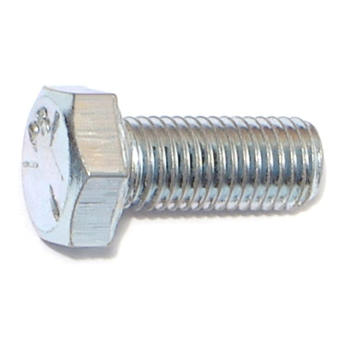 Monster Fastener Zinc Plated Grade 5 Steel Fine Thread Hex Cap Screws Midwest Fastener