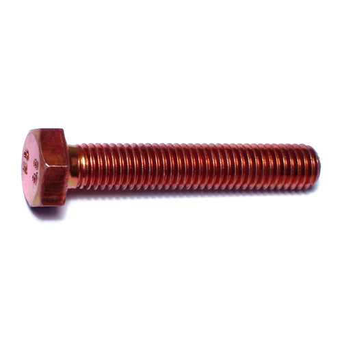 Monster Fastener Zinc Plated Class 8.8 Steel Coarse Thread Hex Cap Screws Midwest Fastener