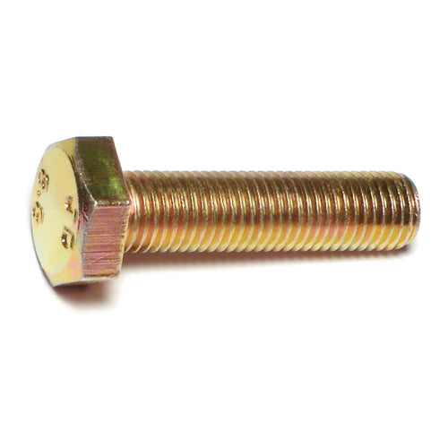 Monster Fastener Zinc Plated Class 8.8 Steel Fine Thread Hex Cap Screws Midwest Fastener