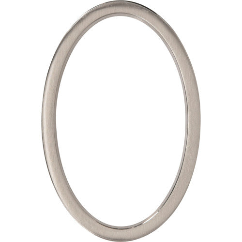 Hillman Distinctions Floating Mount House Number 0 Nickel (5) Hillman
