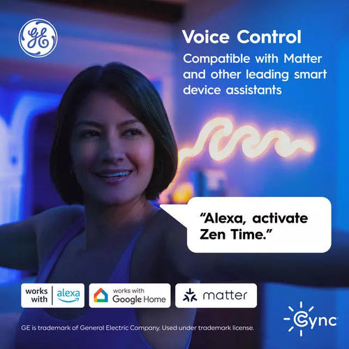 GE Cync A19 Smart LED Light Bulb, Color Changing WiFi Light, Works with Alexa and Google Home GE Lighting
