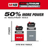 Milwaukee M18™ REDLITHIUM™ HIGH OUTPUT™ XC5™ Battery Pack Milwaukee