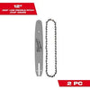 Milwaukee 12 .325 LOW PROFILE™ Pitch, .043 Gauge Saw Chain and Guide Bar Set Milwaukee