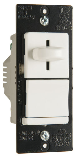 Pass & Seymour LS Series CFL/LED/Incandescent 3-Way Slide Dimmer Non-Preset Pass & Seymour