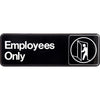 Hillman Employees Only Sign (3 x 9) Hillman