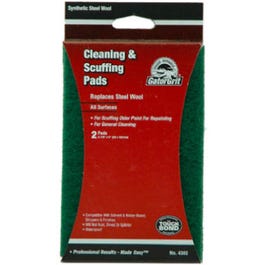 Cleaning & Stripping Synthetic Steel Wool, 3-7/8 x 6-In., 2-Pk. Various